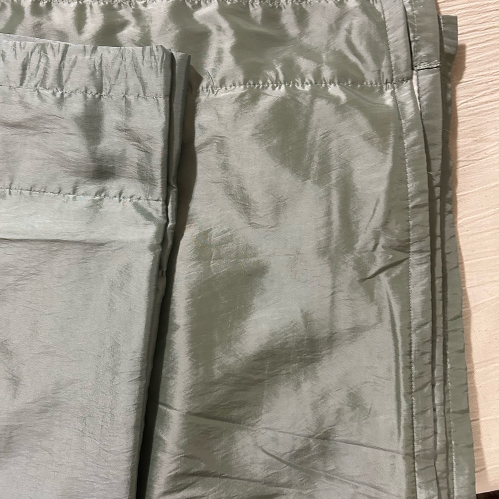 Pair of lined curtains/drapes 54" X 85"